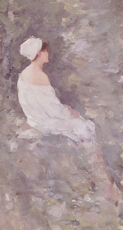 Nicolae Grigorescu After a Bath China oil painting art